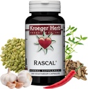 Kroeger Herb Products, Rascal, Cleansing, Detox, Gut Health avec l'ail, Cayenne, Graines de citrouille, Végétarien, Non-OGM, Sans gluten, Pas de conservateurs, équilibre microbien sain, Fabriqué aux États-Unis