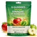 V-𝐆𝐮𝐦𝐦𝐢𝐞𝐬 Vinagre De Manzana with The 𝐌𝐨𝐭𝐡𝐞𝐫, 𝐕𝐢𝐭𝐚𝐦𝐢𝐧 C & B12 – Vegan, Gluten-Free