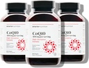 SMARTERNUTRITION CoQ10 400 mg Haute absorption - Ubiquinone naturellement fermentée avec huile d'olive à pression froide organique - pour la santé cardiaque, l'énergie cellulaire - Non-OGM, sans gluten - 180 Nombre[90-jour]