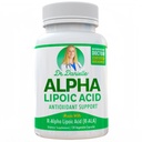 Acide alpha-lipoïque par Dr Danielle, Soutien de la neuropathie, non-OGM, sans gluten, végétalien, sans soja, favorise le sucre sanguin sain, acide alpha R Lipoïque R-ALA, R-ALA, 120 capsules de légumes