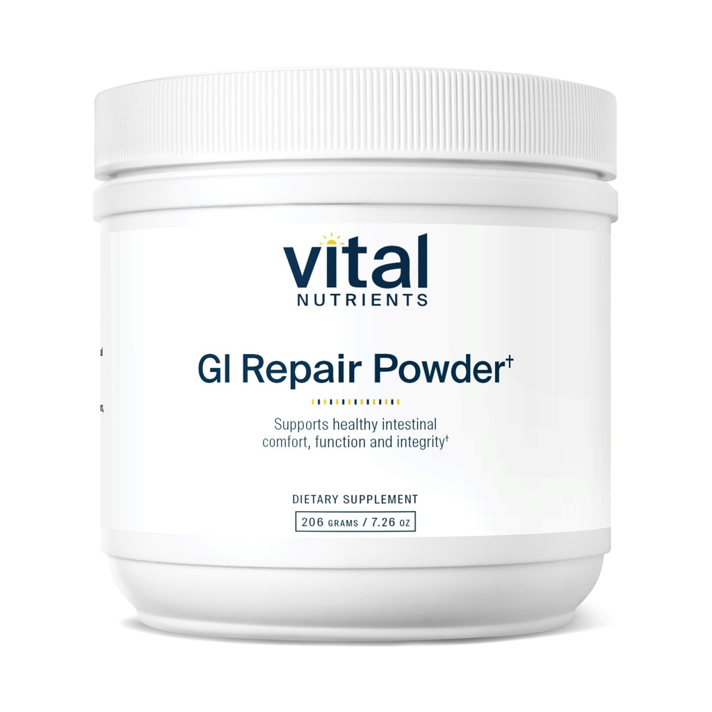 Nutriments vitaux GI répare la poudre de Gut avec L Glutamine et Zinc. Supplément enzymatique digestif pour soutenir la santé et la digestion Gut.
