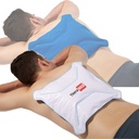 Thera-Med Therapeutic Icycold Back Pad, Portable Ice Packs for Back Pain and Body Inflammation, Reusable Soothing Cooling Gel Wraps, Adjustable & Flexible for Neck, Joint Pain, or Muscle Soreness