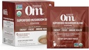 OM MUSHROOM SUPERFOOD Coffee Blend – Organic Arabica avec la Mane de Lion, Cordyceps, Reishi, Turquie Tail & Ginkgo Biloba – soutient l'énergie, le focus et la clarté mentale – Pack de service unique (10 comtes)