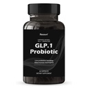 GLP-1 Probiotic 30 Capsules - 500M AFU Multi-Strain Probiotic + Prebiotic, Naturally Support GLP-1 Production & Curb Appetite, Delayed Release, Third-Party Tested, for Men & Women (1-Pack)