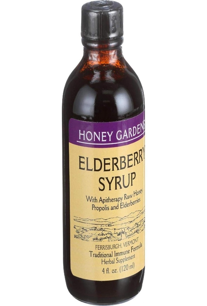 Apitherapy Sirop de miel de mûrier, 4 FZ
