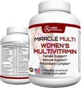 MiracleMulti multivitamine pour les femmes - Formule de soutien pour les femmes, support immunitaire, minéraux, biotine, antioxydants et superaliments – 60 Capsules