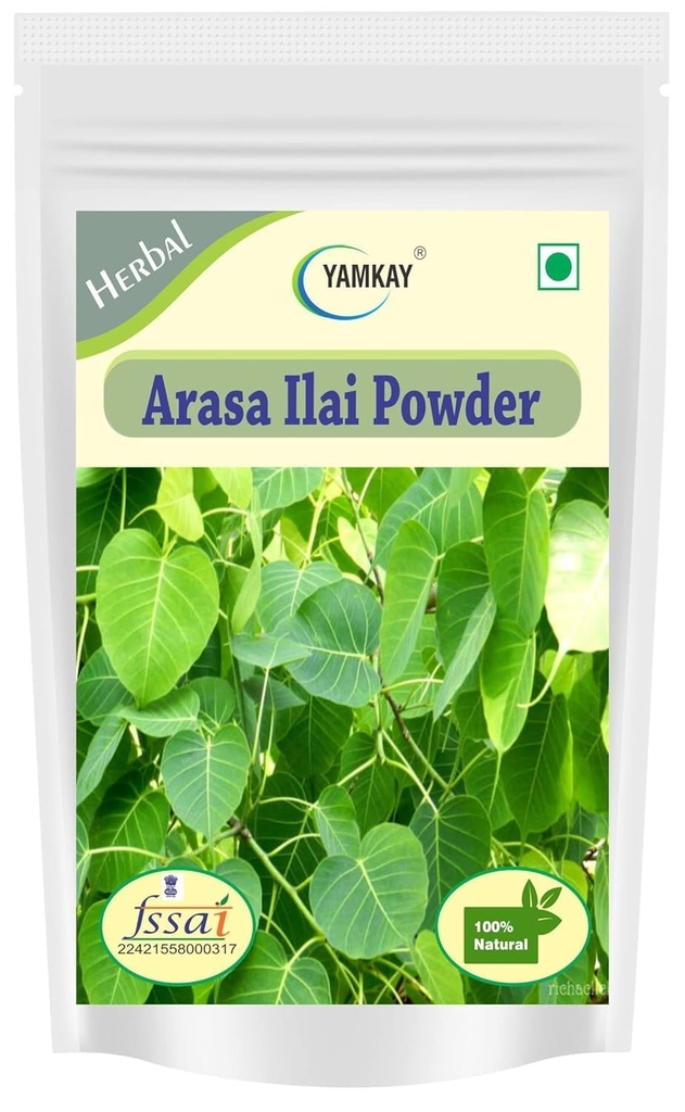 Arasa Ilai Powder - Peepal Leaf | Ficus Religiosa Leaf Powder Bodhi Tree Powder | Sacred Fig Leaf | 100% Natural Herbal Supplement | Premium Quality (700 GM, Peepal Tree Leaves Powder)
