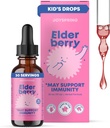 JoySpring Elderberry pour les tout-petits et les enfants Immune support liquide (1 fl oz)