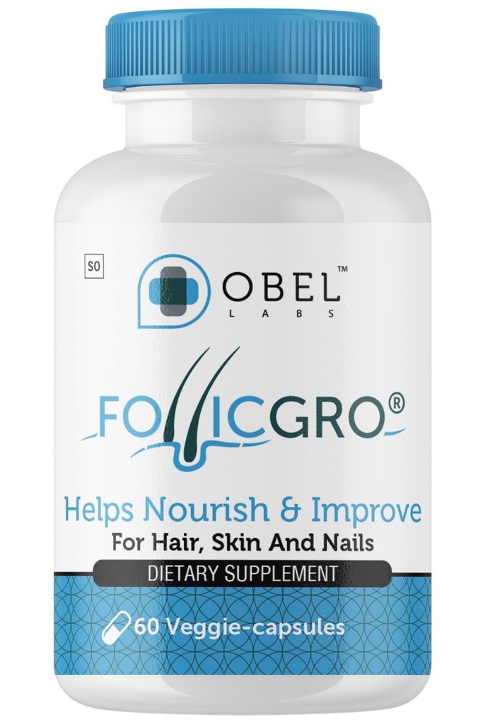 obel Follicgro Cheveux, peau et ongles Supplément à base de plantes Extraits de plantes Vitamines