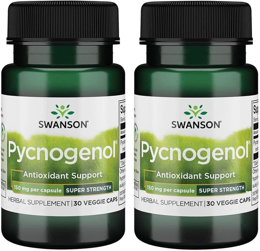 Swanson Ultra Pycnogenol - Super Strength 150 mg 30 Veg Caps 2 Pack