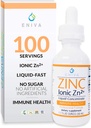 Supplément en zinc liquide Eniva gouttes de zinc concentré pour la santé immunitaire 1,7 oz