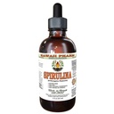 Spiruline Extrait liquide sans alcool, Spiruline biologique (Arthrospira platensis) Algae séché Glycérite supplément à base de plantes naturelles, Hawaii Pharm, États-Unis 2 fl.oz