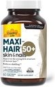 Country Life Maxi-Hair 50+ – Supplément cheveux, peau et ongles à base de biotine pour les femmes et les hommes de plus de 50 ans soutient la croissance des cheveux en santé et le cheding réduit.