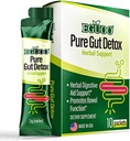 Pure Gut Detox - Colon Cleanse Cleanser Detox Cleanse Gut Cleanse pour les femmes hommes avec Senna, Cascara Sagrada, enzymes digestives, mélange probiotique et prébiotique - Bloating and Constipation Relief