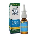 Natural Path Silver Wings Natural Silver Nasal Rinse Spray - 250 ppm - 1oz (Pack of 2)