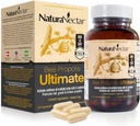 NaturaNectar - Ultimate Bee Propolis Capsules - NSF Contents Certified -Brazilian Red, Brown, & Green - Gluten-Free Supplement with Flavonoids - Naturally Sourced Through Ethical Beekeeping (60pcs.)