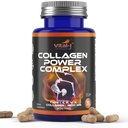 5-IN-1 Collagen Peptides 1800mg, 90 Capsules - Type I, II, III, V, X - Collagen Supplements Capsules for Women and Men - Hydrolyzed Protein, Healthy Hair, Skin, Nails and Joint support supplement