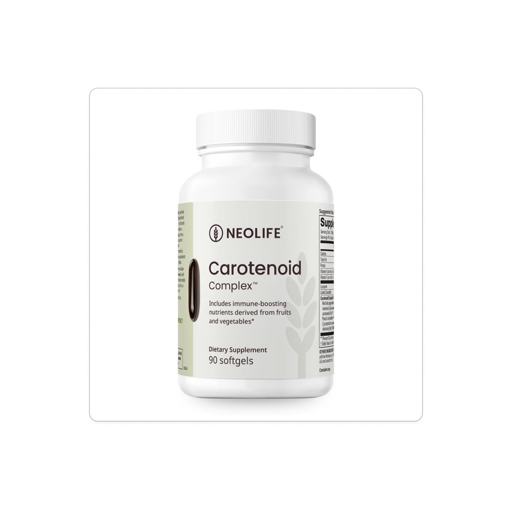 NeoLife Carotenoid Complex, 900 mg Carotenoid Blend with Beta-Carotene, Lutein, Lycopene & Zeaxanthin, Eye Health Supplements, 90 Softgel Capsules