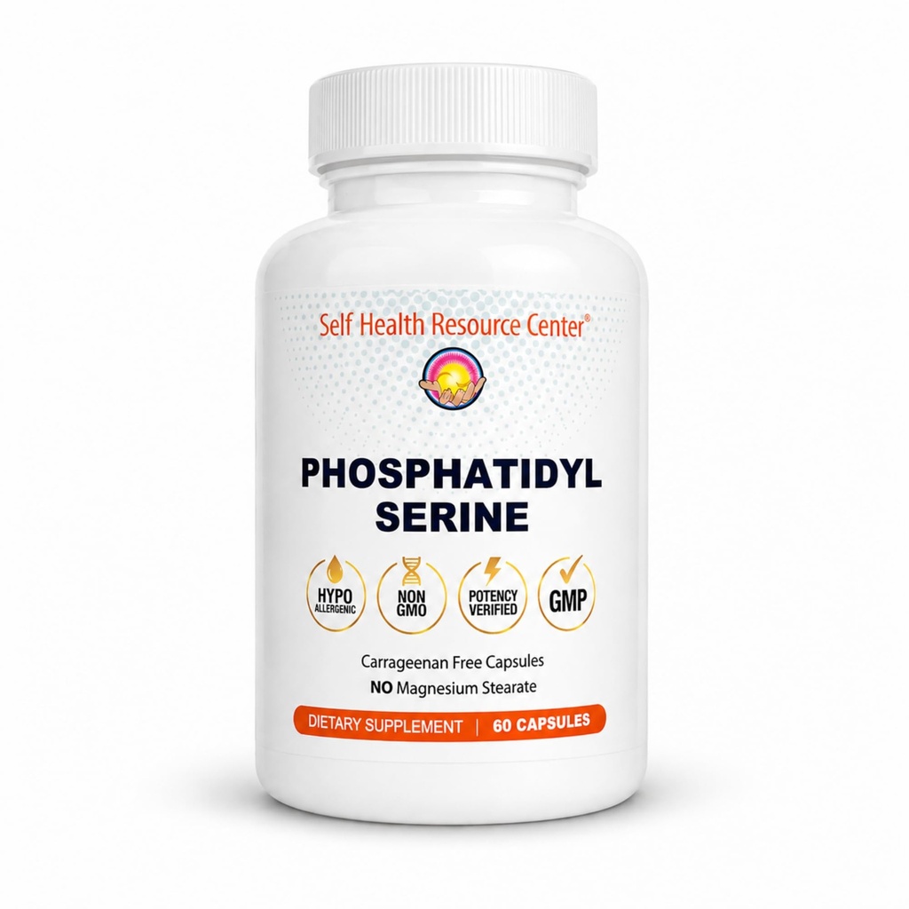 Dr Clark Store Phosphatidylserine Supplements 70mg, 60 Veggie Capsules, 30-Day Supply, Supports Mental Clarity, Concentration & Sharp Thinking, Promotes Calm Focus and Balanced Cognitive Performance