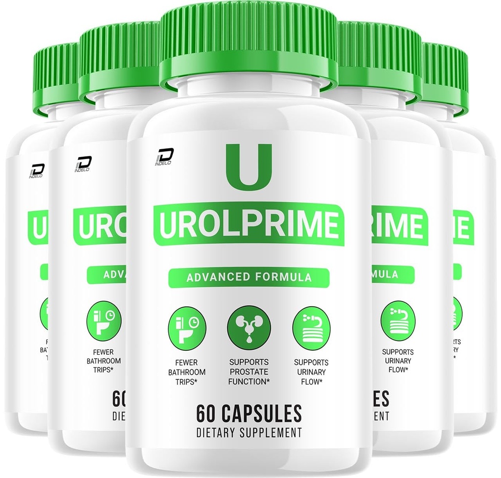 Urolprime Supplement – Urol Prime Capsule Advanced Formula Supplements Health, Reviews (5 Pack - 300 Capsules)