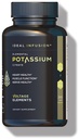 Éléments de tension Citrate de potassium 1430mg - Santé du coeur et du rein, Électrolyte Balance, fonction nerveuse - Potassium élémentaire 500mg (240 Capsules) Vegan