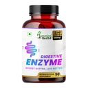 Humming Herbs Digestive Enzyme 13-in-1 – 1200 mg per Serving – Protease, Amylase, Cellulase, Hemicellulase, Glucoamylase, Maltose, Bromelain, Papain, Acid-Stable Protease, Lipase, Invertase, Lactase + Inulin – 90 Vegan Capsules