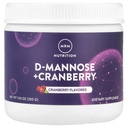 MRM Nutrition D-Mannose + canneberge , Aromatisé aux canneberges ,Traitement urinaire + Santé de la peau ,Low-Sugar , Sans gluten + Vegan , 40 portions