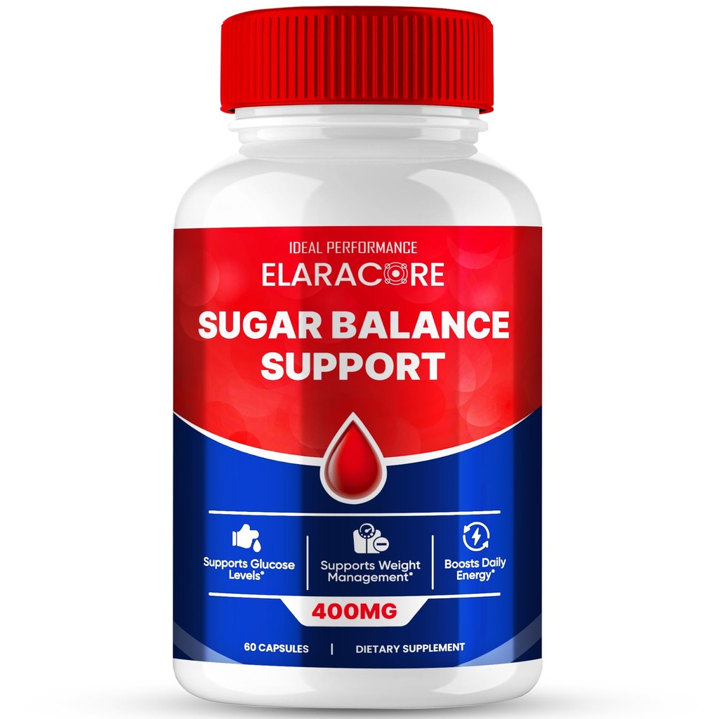 Elaracore Blood Balance Support, Advanced Blood Formula Capsules, Elaracore Supplement Pills - Maximum Strength, All Natural Healthy Circulation & Stable Levels, Elara Core Reviews (60 Capsules)