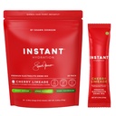 Instant Hydration Sugar Free Electrolytes Powder Packets - Shawn Johnson Cherry Limeade Electrolyte Drink Mix & Travel Essentials - Boost Recovery, Brain Health, Muscle & Tissue Support - 20 Sticks
