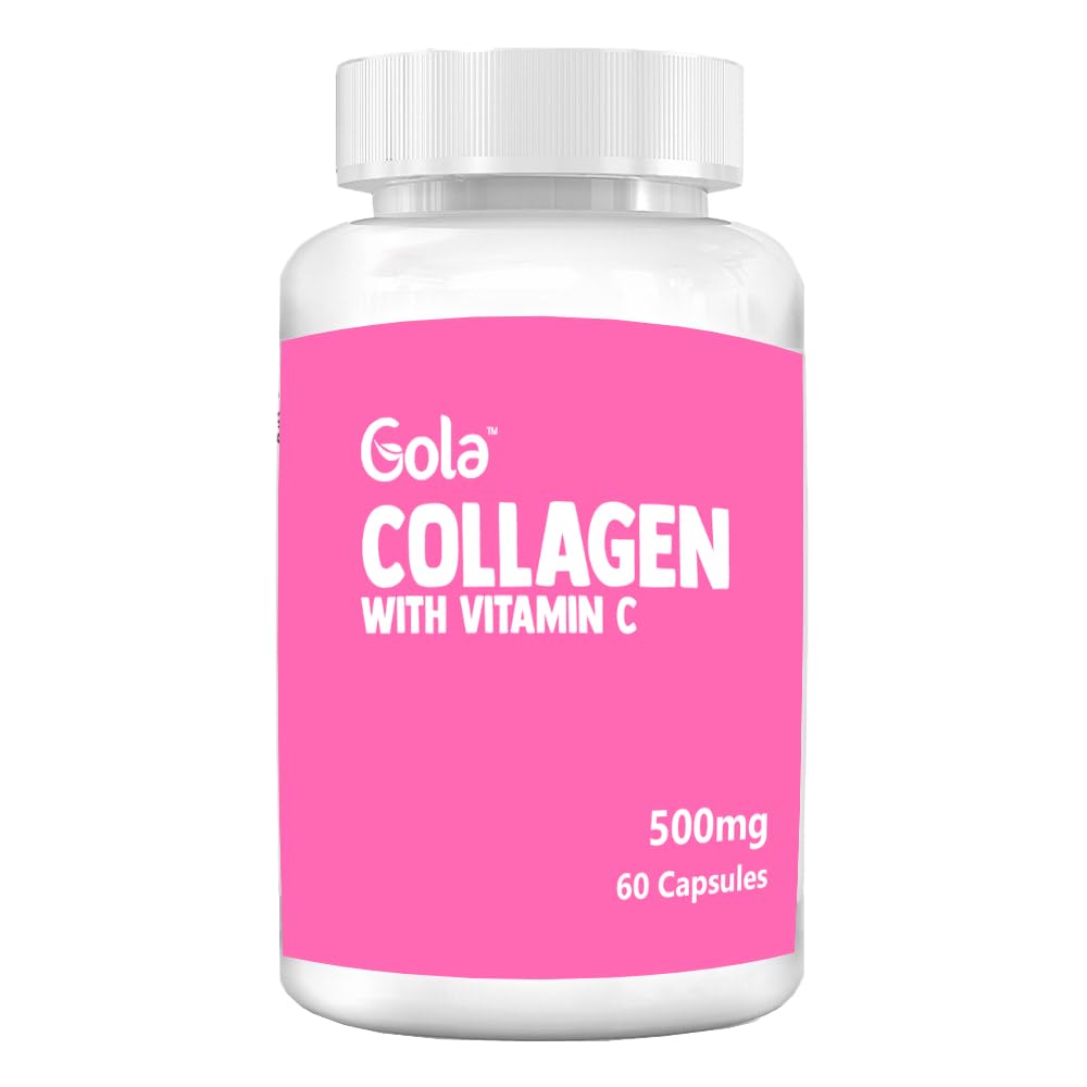 Gola Collagen with Vitamin C - 500mg 60 Capsules