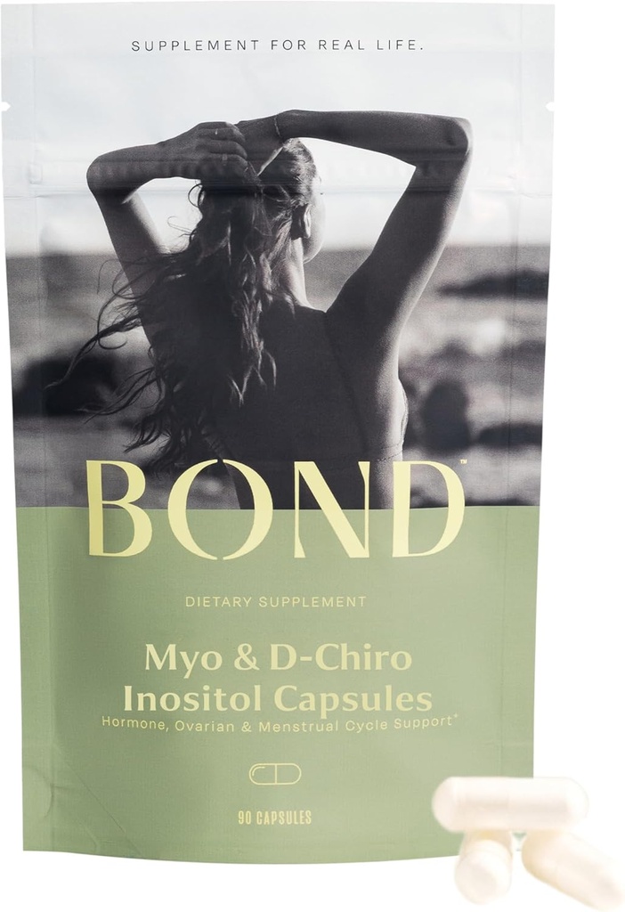 BOND Myo-Inositol & D-Chiro Inositol Supplément pour les femmes.
