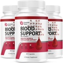 (3 Pack) Premium Glyco Capsules - Official PremiumGlyco Advanced Blood Support, Natural Premium Glycol Pills Maximum Strength Health & Wellness Multivitamin Supplement, 180 Capsules for 3 Months