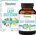 Himalaya Bonjour Digestion facile, enzymes digestives avec 2 milliards de CFU probiotiques et prébiotiques, plus 100 mg de soutien digestif à base de plantes avec gingembre, fenouil et triphala, 30 capsules végétariennes
