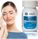 Laboratoires Reliable-1 Caplets de la méclizine HCL 12,5 mg - Prévenir les nausées, les vomissements et les étourdissements causés par la maladie du mouvement (100 Caplets, 1 bouteille)