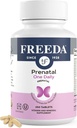 FREADA Vitamine prénatale - Casher Vitamines prénatales avec fer, acide folique prénatal, choline, vitamine D - Une prise en charge quotidienne de la multivitamine prénatale pour les femmes enceintes et allaitantes (250)