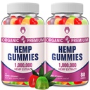 2 Packs Hemp Gummies High Potency for Sleep, Pain, Anxiety- Pure Extra Strength Organic Hеmp Oil Gummies - 100% Natural Best Hеmp Gummy for Adults