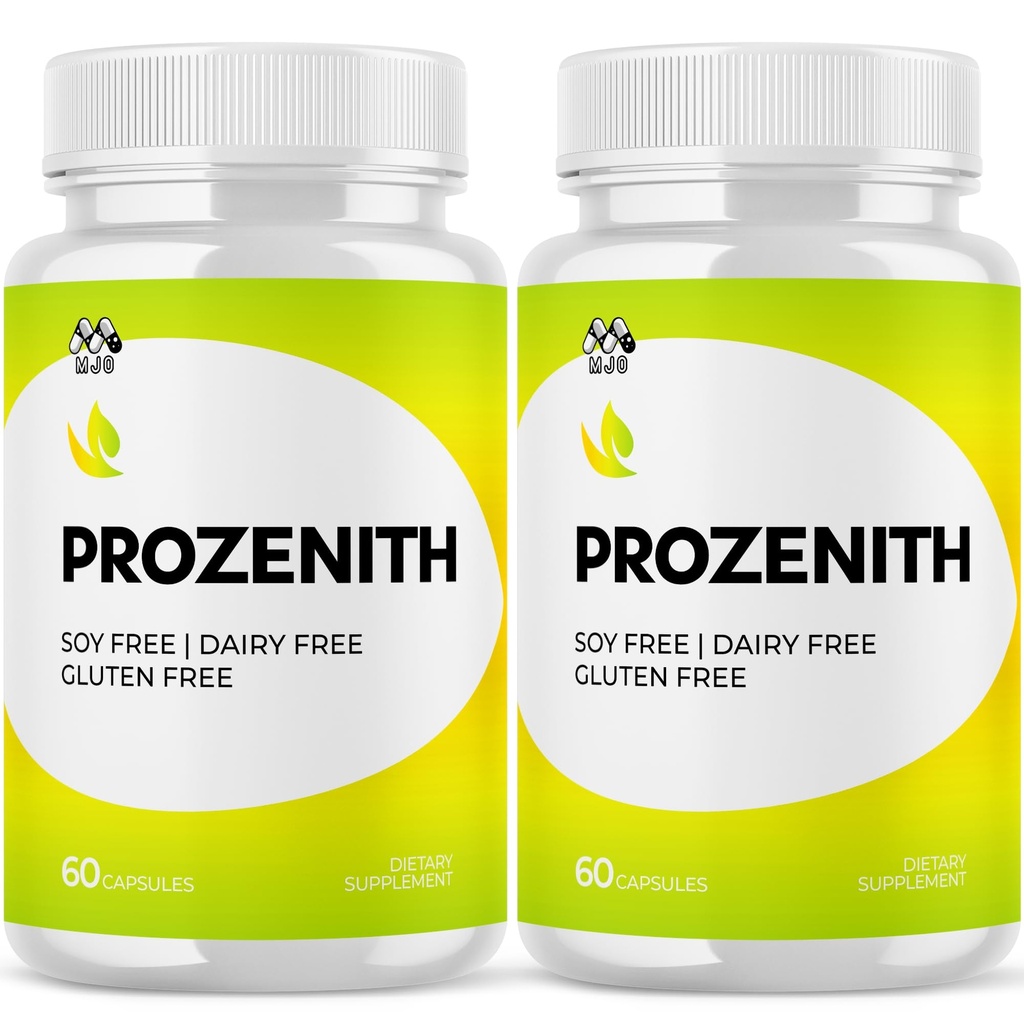 (2 Pack) Prozenith Capsules, Official Prozenith Supplement with All Natural Ingredients, Pro Zenith Advanced Formula Wellness Support Pills Maximum Strength Vitamin for Men and Women (120 Capsules)