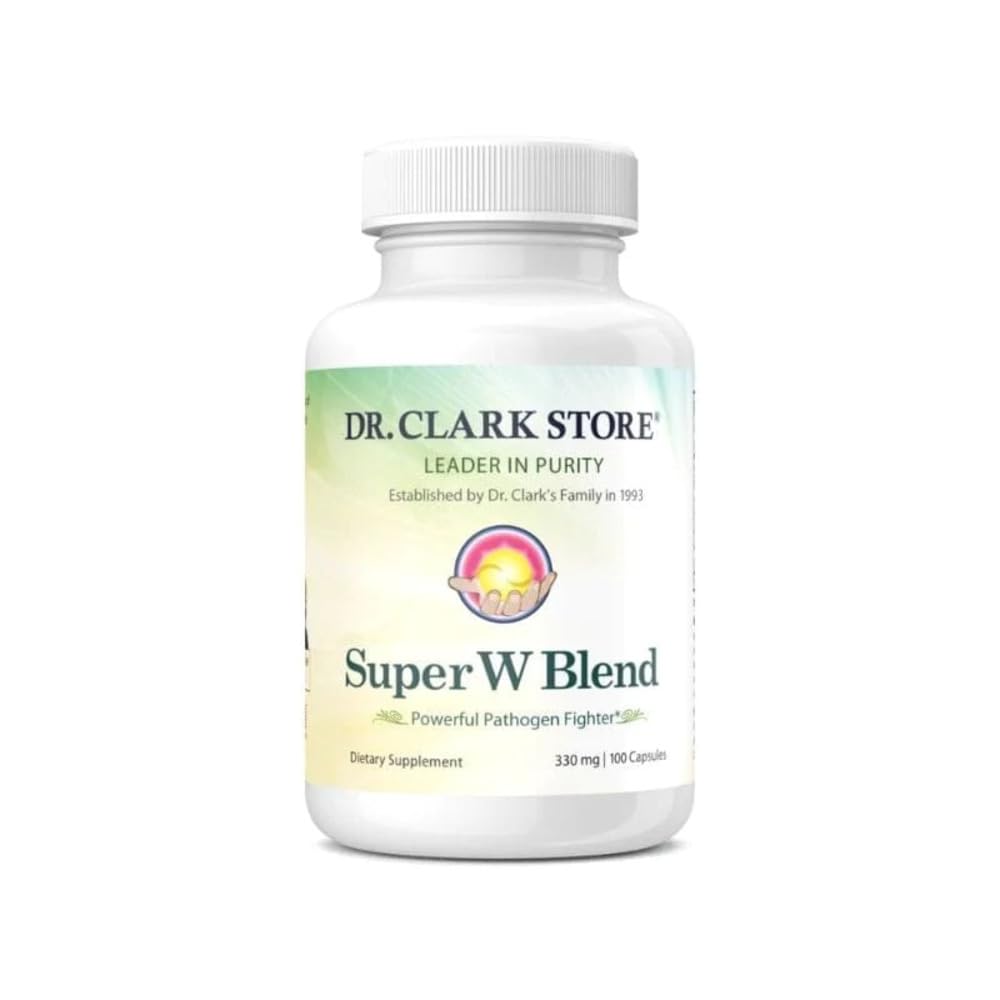 Dr Clark Wormwood Super W Blend 330 mg, 100 Capsules de gélatine