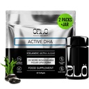 Orlo DHA – Supplément végétal DHA (EPA & DHA) – Omega 3 Huile de poisson et Krill Alternative – Huile d'algues Omega-3 à base végétale – Cerveau et soutien cardiaque (120 Mini Softgels sans Burpless KIT)
