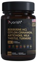 Supplément berbère – Équivalent haute résistance 7500mg – berbère avec cannelle Ceylan, chardon de lait et curcuma – 120 Capsules végétaliennes – Non-OGM, États-Unis Formulé