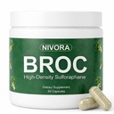 Nivora Broc High-Density Sulforaphane Supplement from Broccoli Sprouts – Immunity Support | Plant-Based Antioxidant Supplement | Supports Cellular Wellness & Overall Vitality