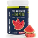 Reebok pré-entraînement poudre de 200mg caféine naturelle, 3g de créatine monohydratée.