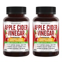 Apple Cider Vinegar Capsules with Ginger, Papaya & Chamomile | 1390mg | Supports Digestion, Immunity | Like with Mother | Non-GMO & 100% Natural | 180 Capsules