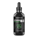 Vitamine B3 Niacinamide liquide - Forme non flush de Niacin B3 - Pratique vitamine B3 Niacinamide gouttes pour les femmes et les hommes - Facile à avaler 2oz (60ml)