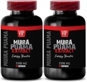 muira puama plant - MUIRA PUAMA EXTRACT - ENERGY BOOSTER - muira puama catuaba, muira puama pour hommes, suppléments adaptogéniques, supplément de soutien de l'humeur, suppléments super antioxydants, 2 Bot 120 Caps