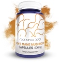 Nootropics Dépôt Lions Mane Mushroom Capsules de 500mg de D.O. 60 Count.