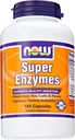 Super enzymes par Now Foods 180 comprimés