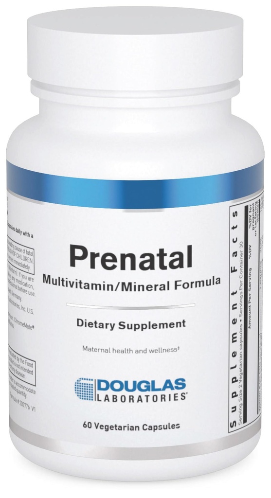 Laboratoires Douglas Vitamines et minéraux essentiels pour soutenir la santé maternelle pendant la grossesse*