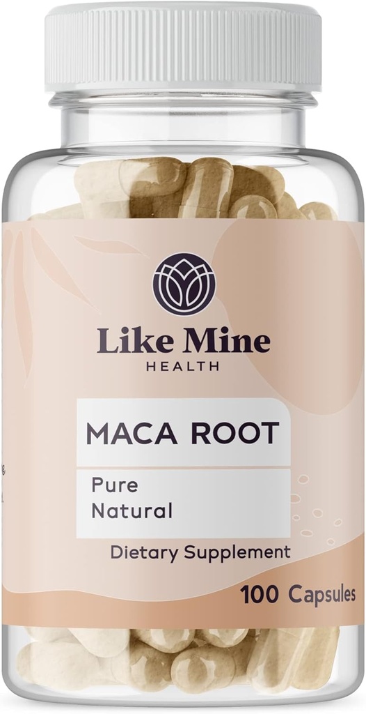 Comme Mine Maca Root (100 Capsules) Pure, pas de remplissage, ingrédient unique