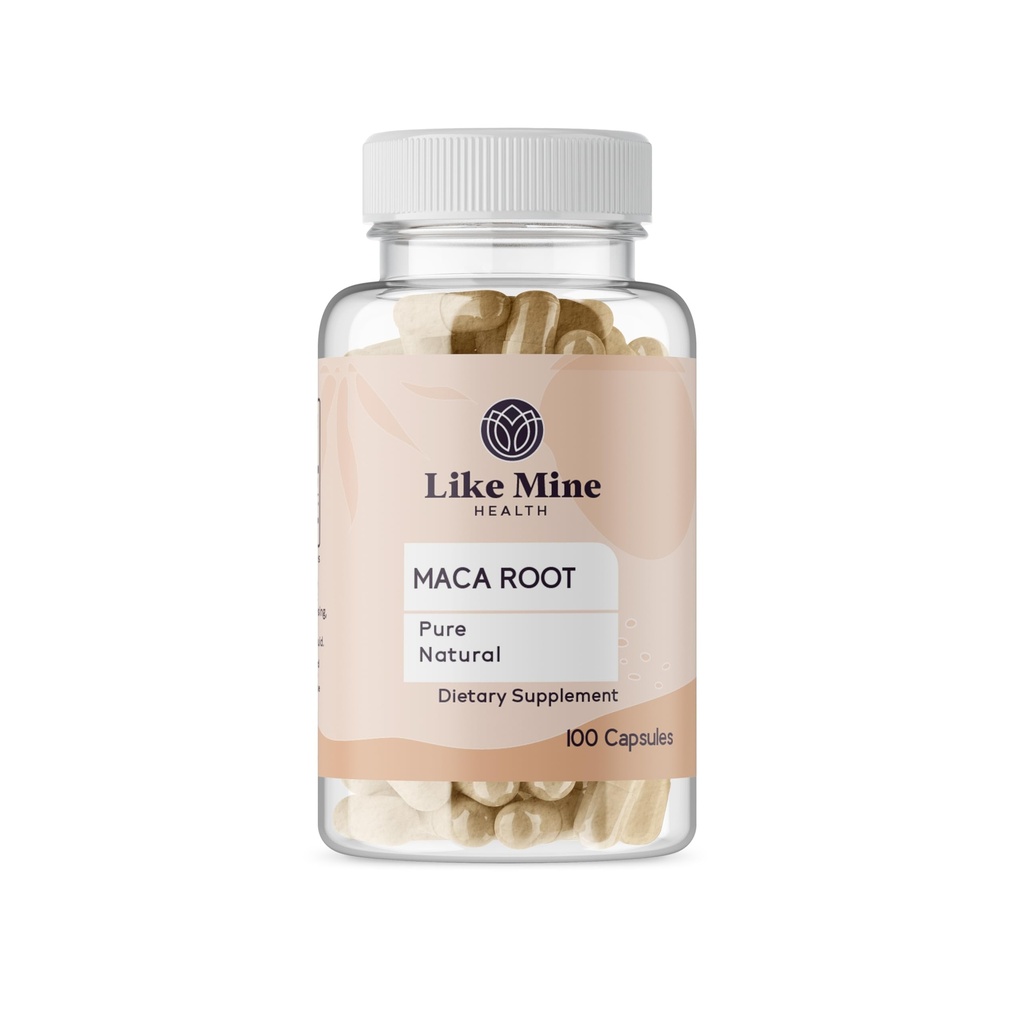 Comme Mine Maca Root (100 Capsules) Pure, pas de remplissage, ingrédient unique